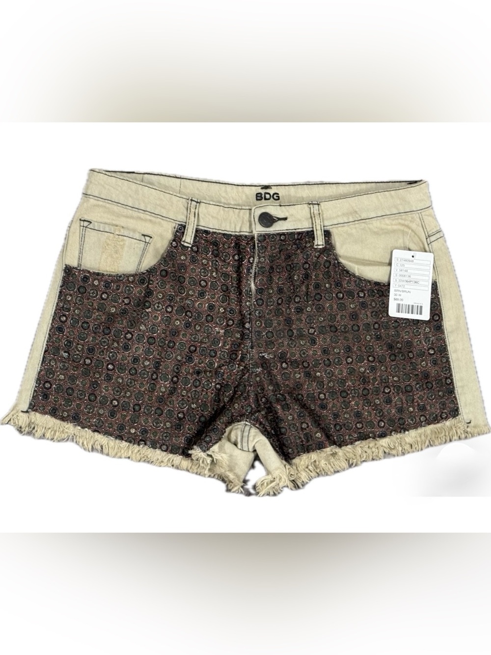 (NWT) BDG Mid Rise Freja Vintage Fit Shorts